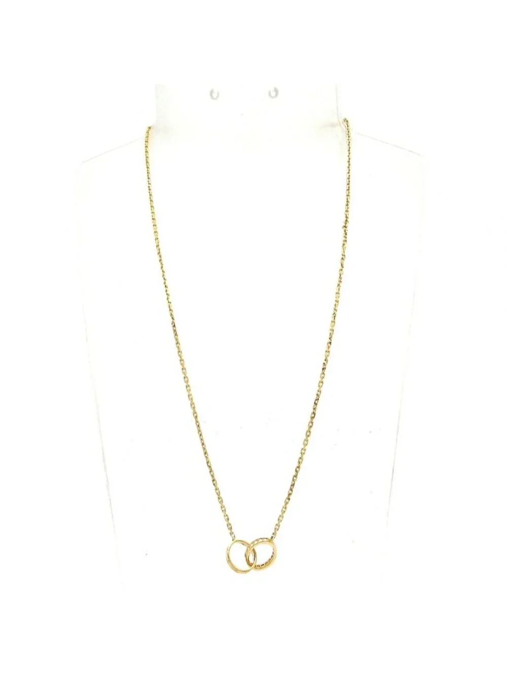 Cartier Necklace Baby Love 18K Yellow Gold Diamond